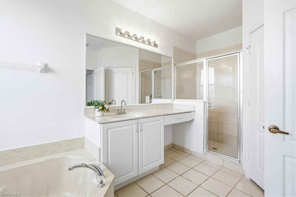 Separate shower