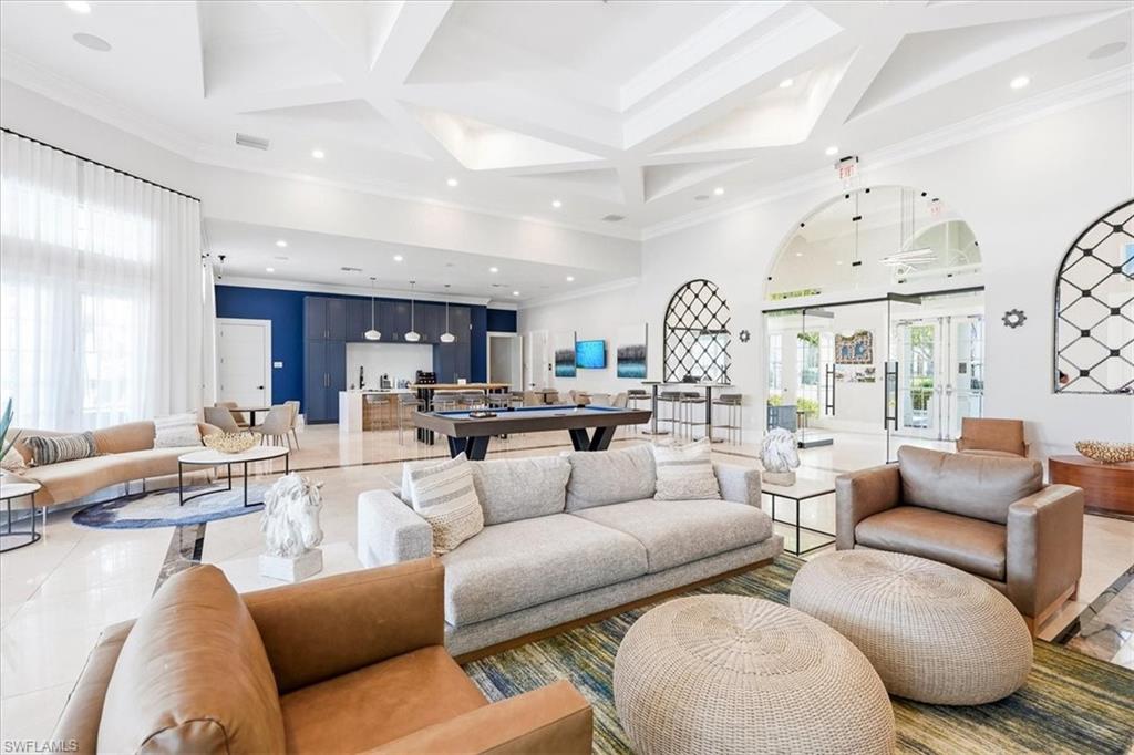 Clubhouse recreation room - comfortable seating for everyone!