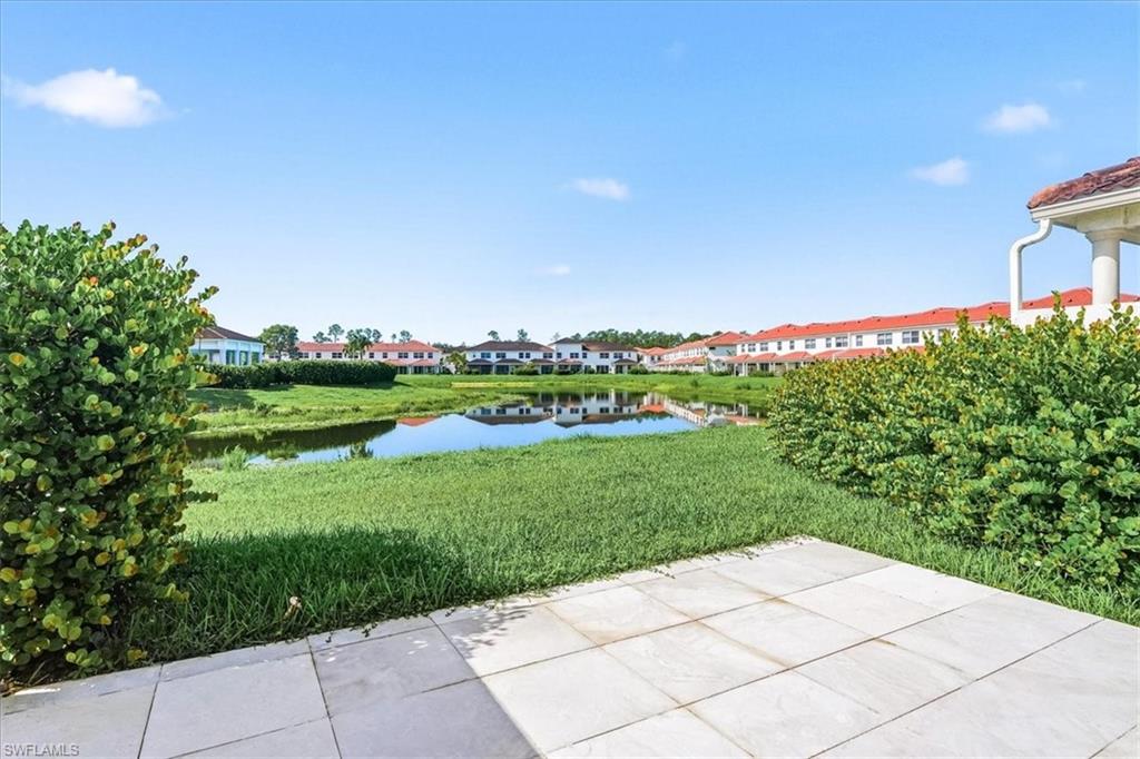 From your patio, relax and enjoy the view