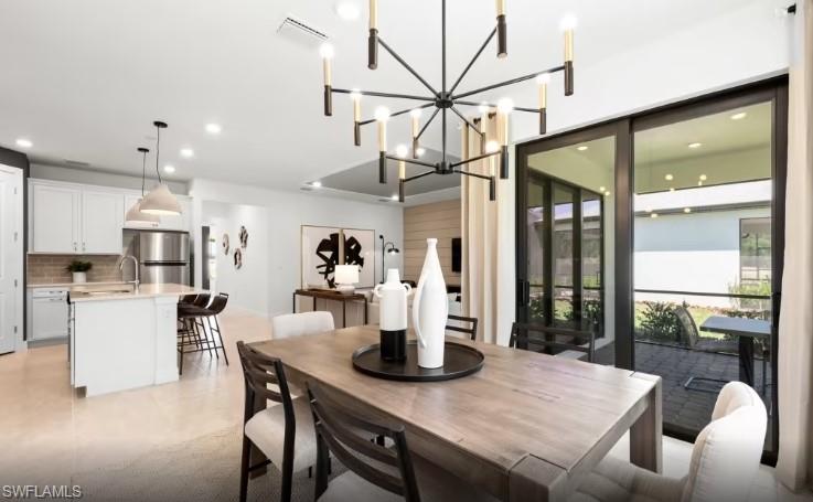 Photos are of a furnished Cedar model. Homes may vary.