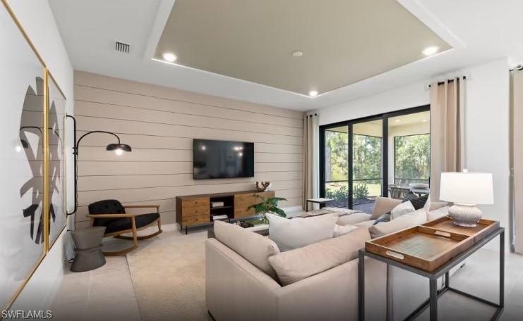 Photos are of a furnished Cedar model. Homes may vary.