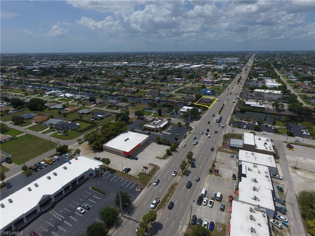 Looking North along Del Prado Blvd.