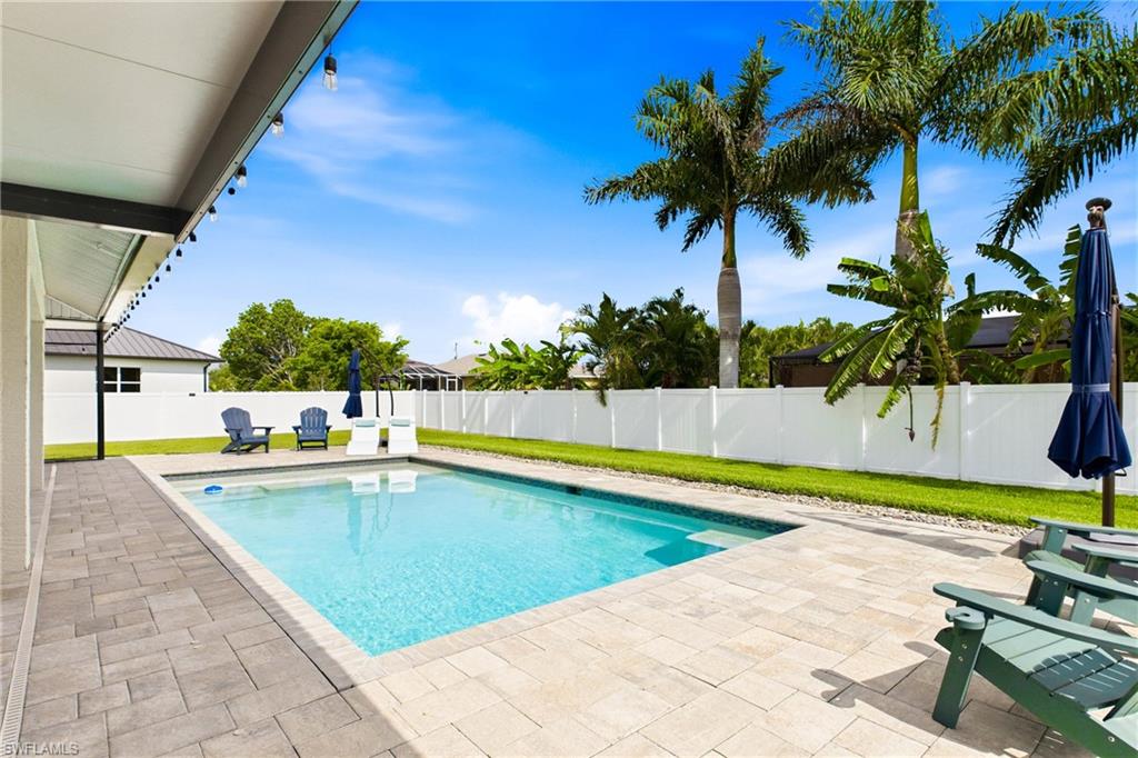 A refreshing oasis in your own back yard!Private and fenced!
