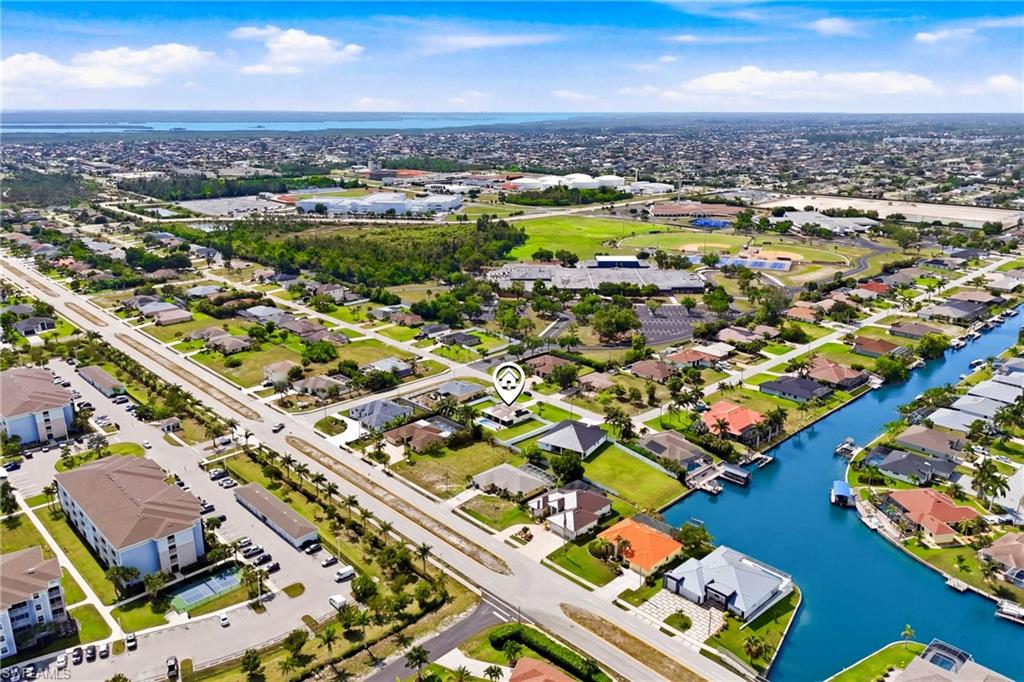 Beautiful aerial view capturing the charm of the neighborhood, with a cohesive residential setting and peaceful surroundings that enhance the property’s location.
