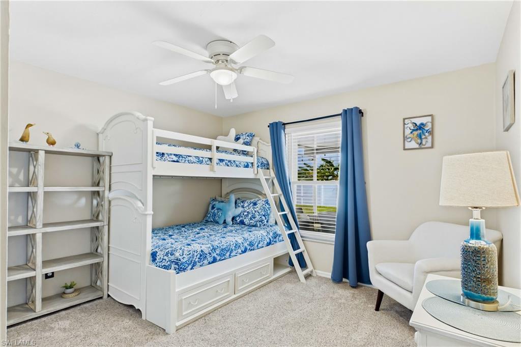 Inviting guest suite provides the perfect space for extended stays or a home office.
