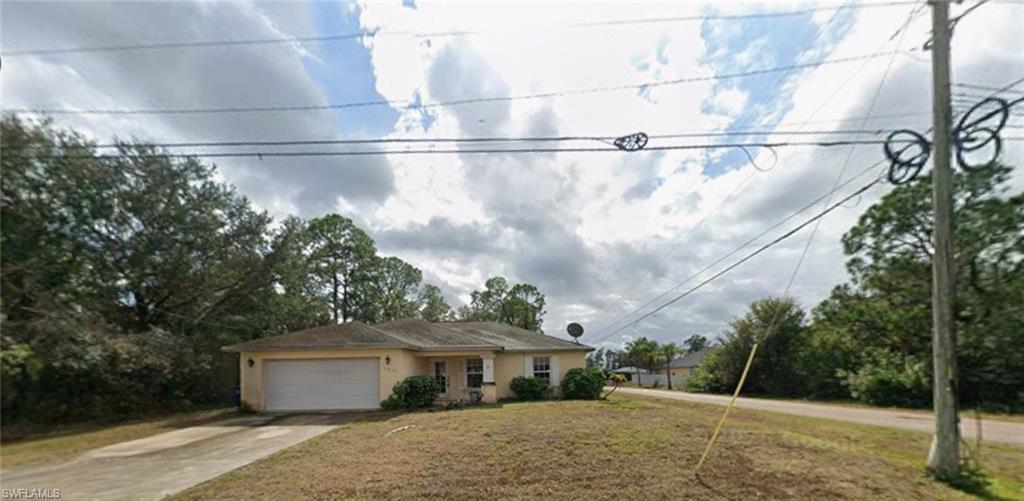 Corner lot rental home