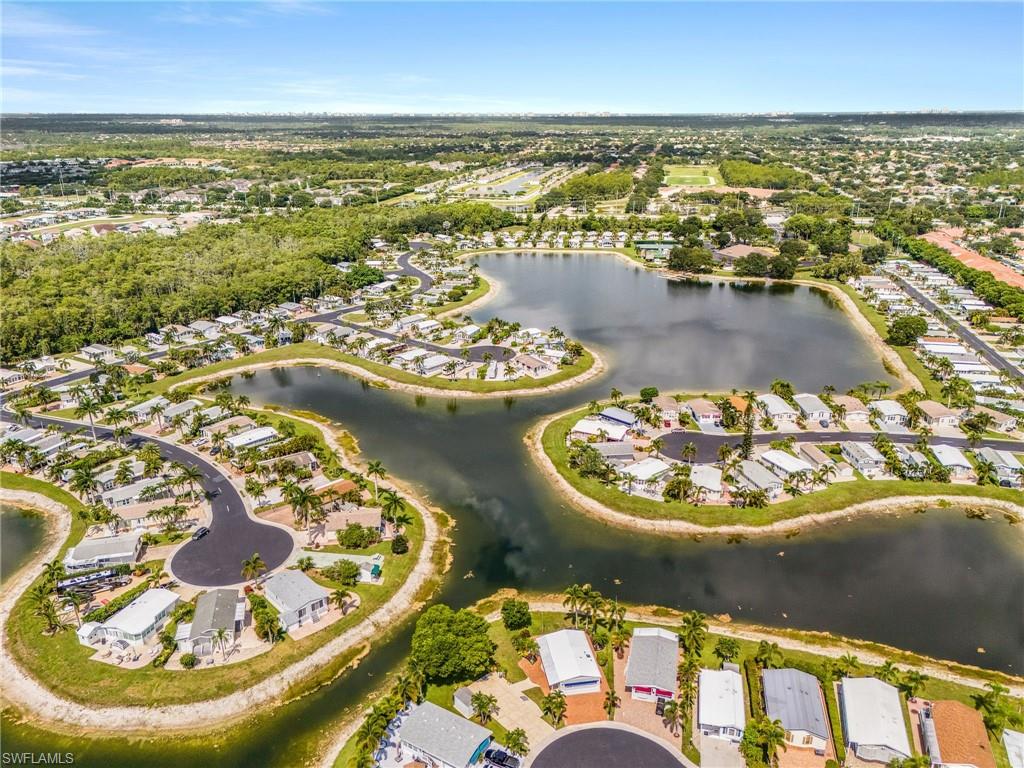 Aerial overview featuring extensive residential development.