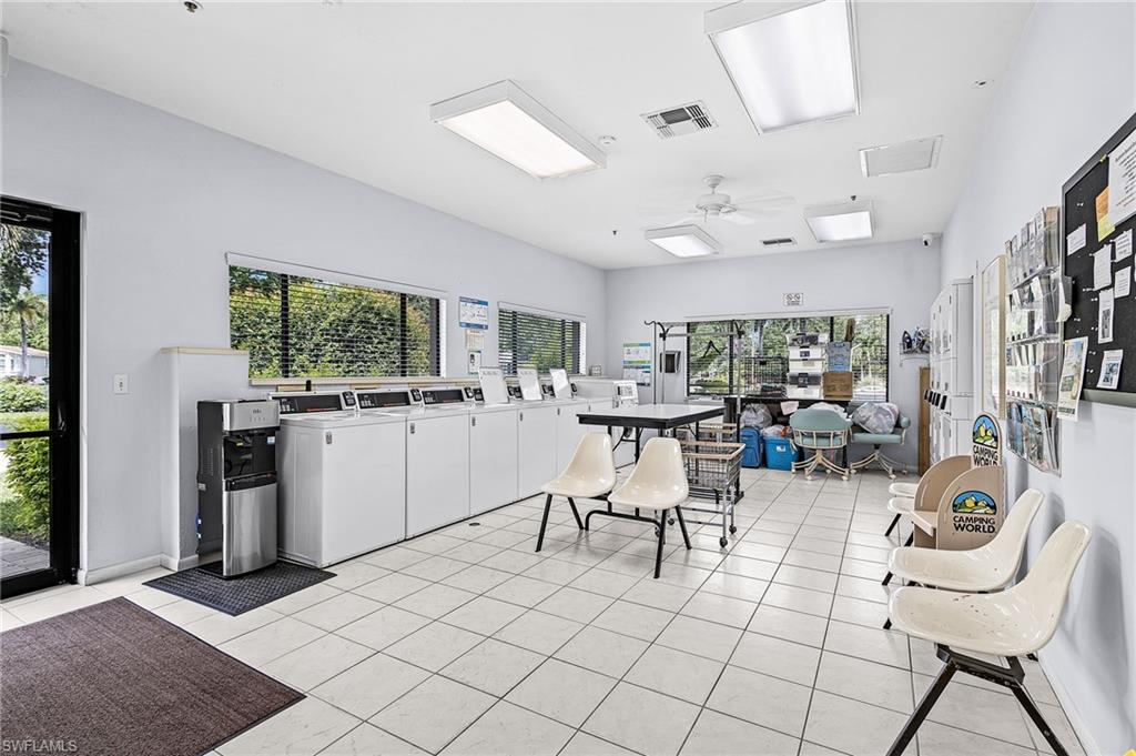 Laundry room.