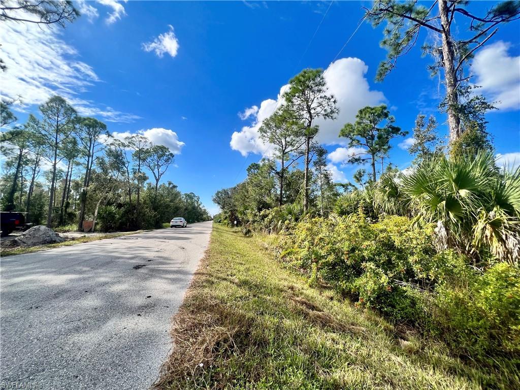 View of asphalt road
