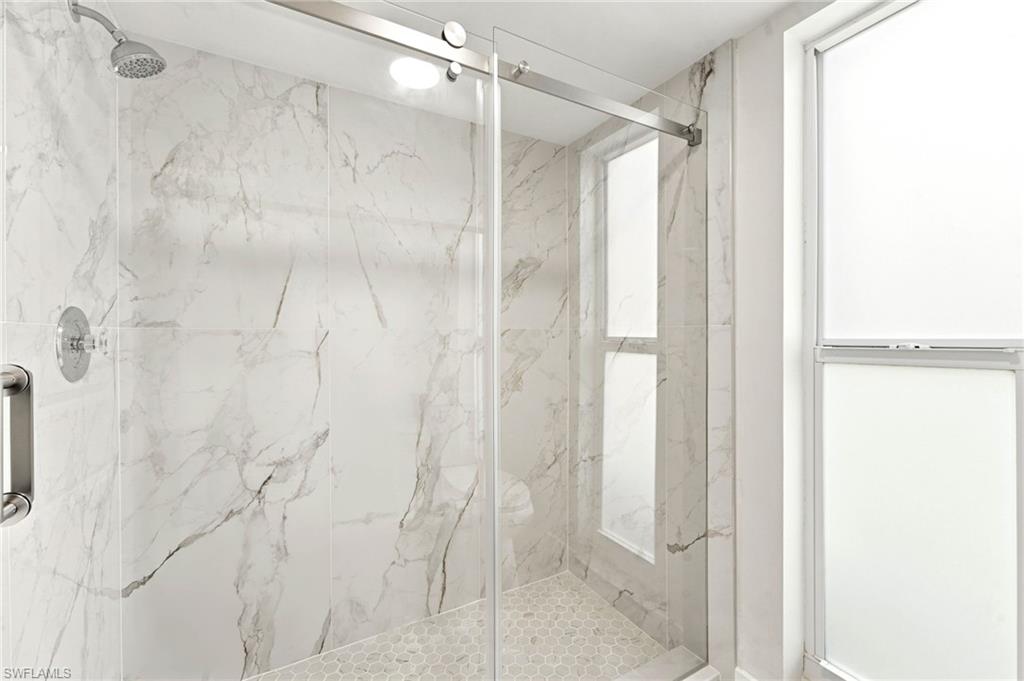 Primary bathroom shower