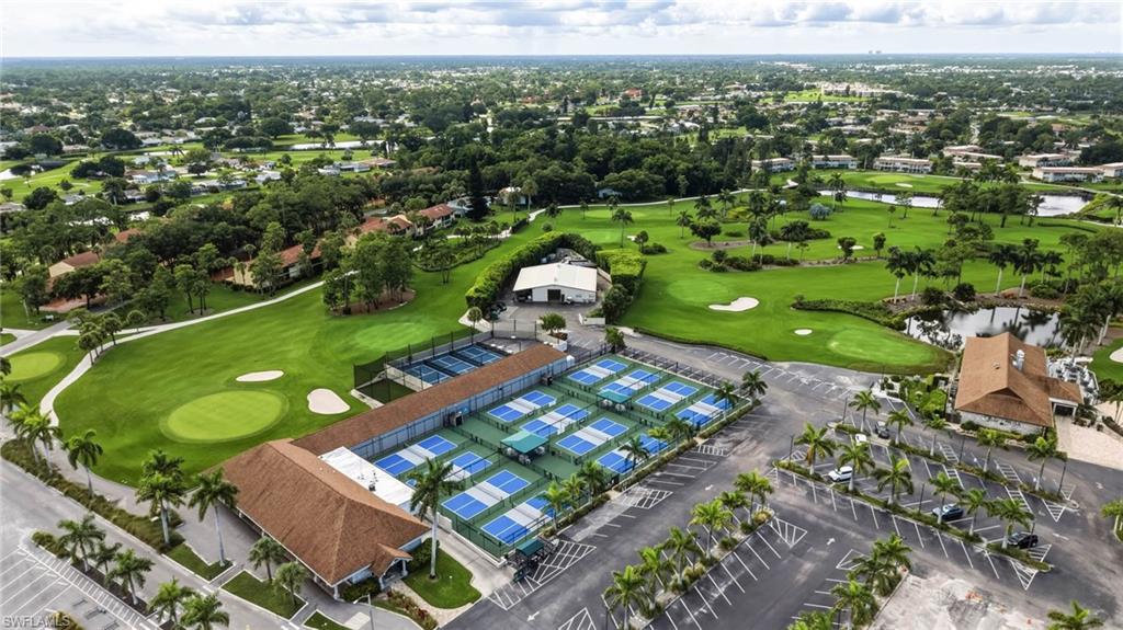 Pickleball courts are part of the amenities you pay for in your association fees in the Glades Community!
