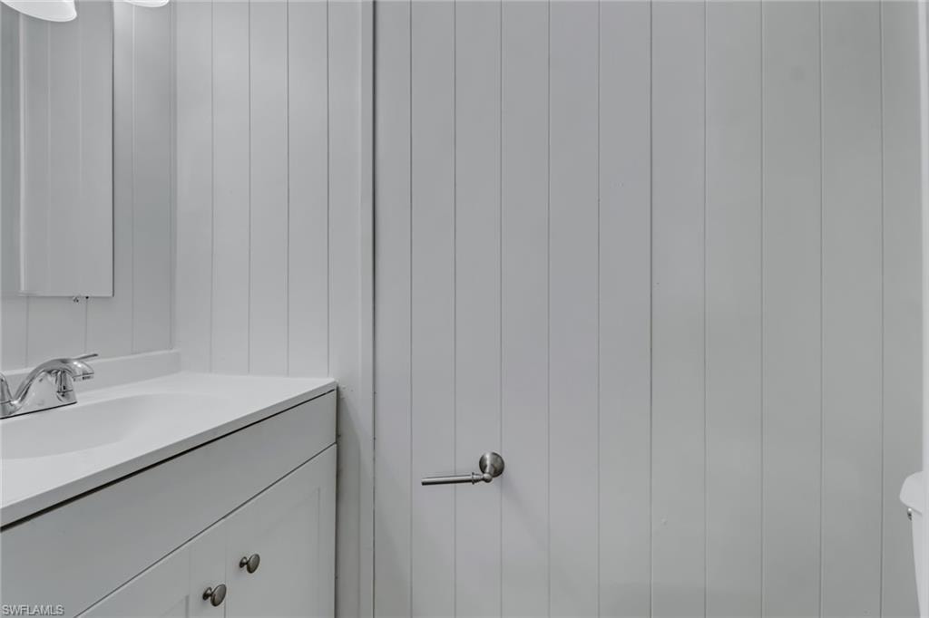 Half Bathroom located in the Primary Bedroom