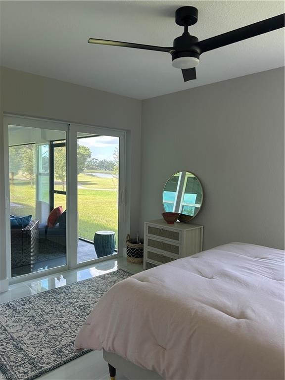 Sliding glass doors provide direct access to the outdoor screened patio