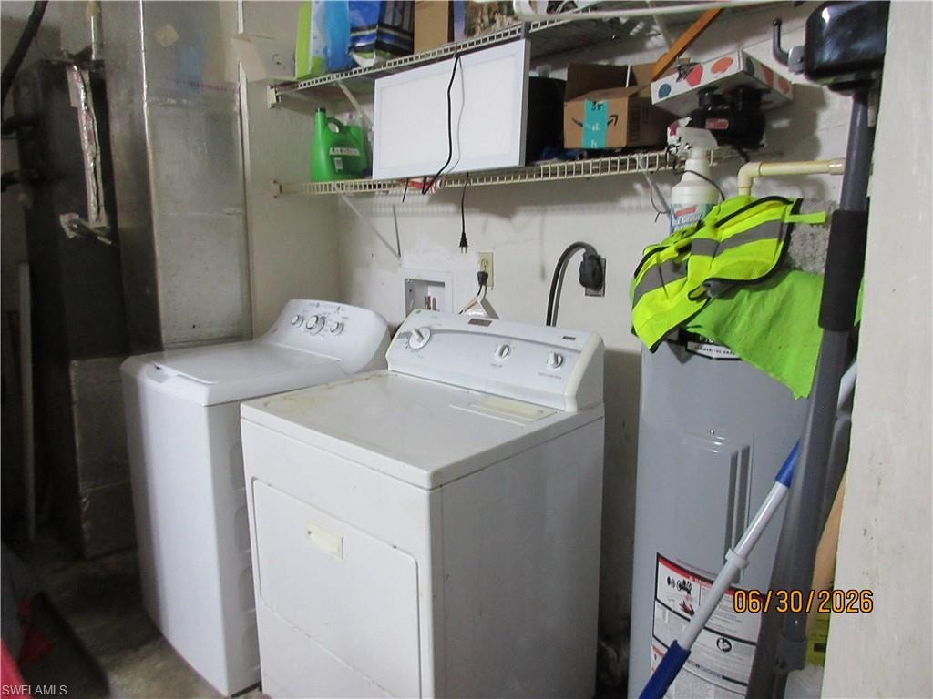 WASHER & DRYER BELONGS TO TENANT