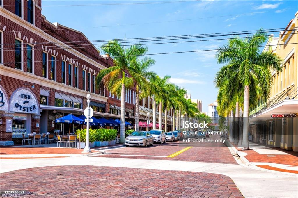 Short drive to Downtown Fort Myers