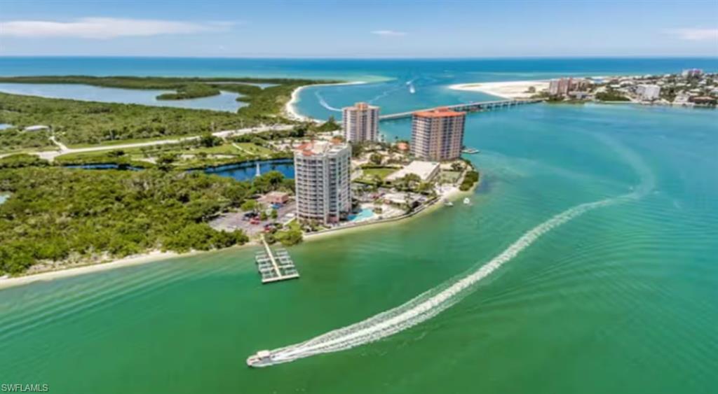 Coastal high-rise residences with water access
