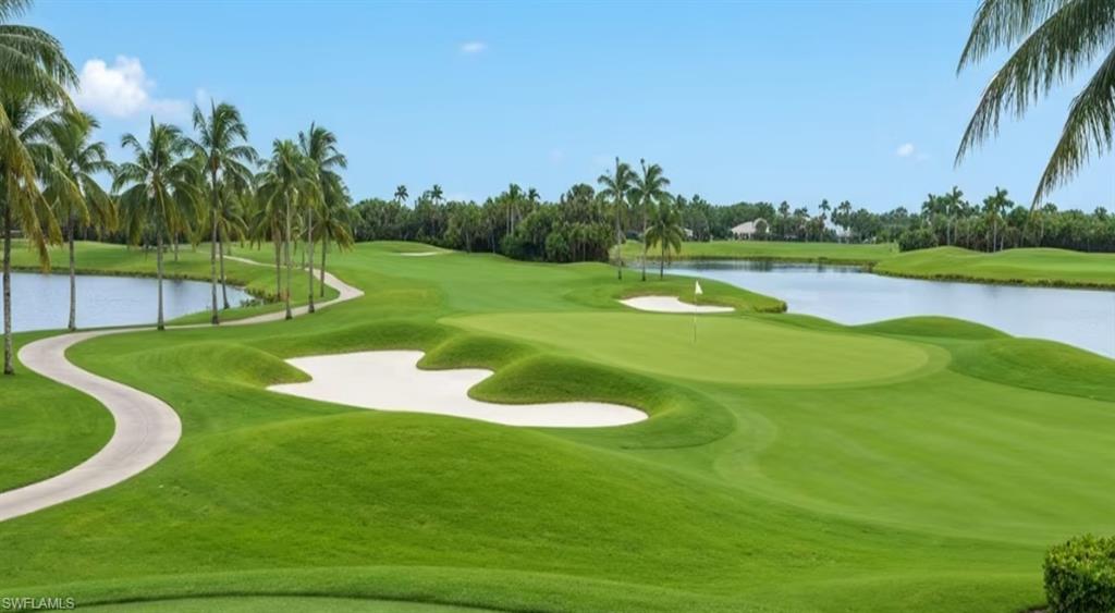 Expansive golf course featuring manicured greens and fairways