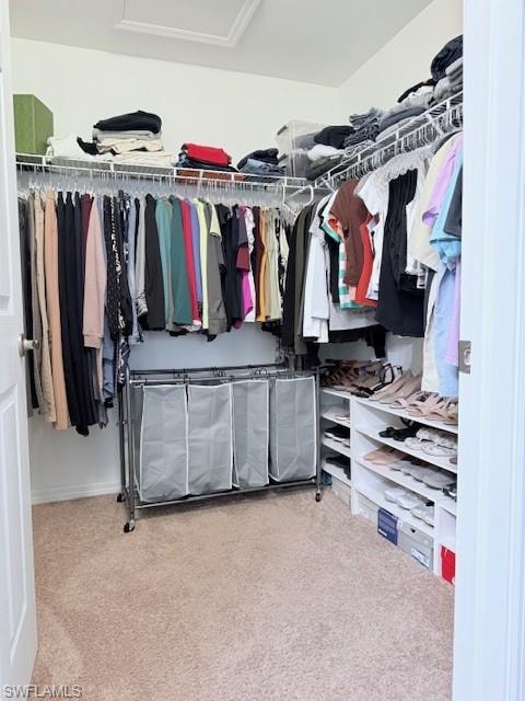 Master bedroom walk-in closet