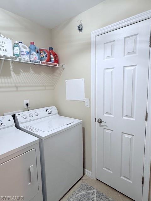 Laundry room and storage area