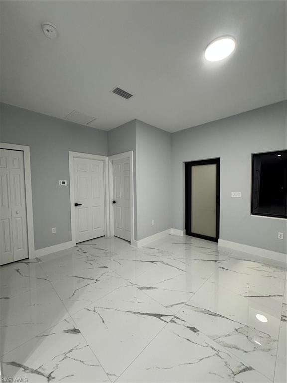 View of spare room