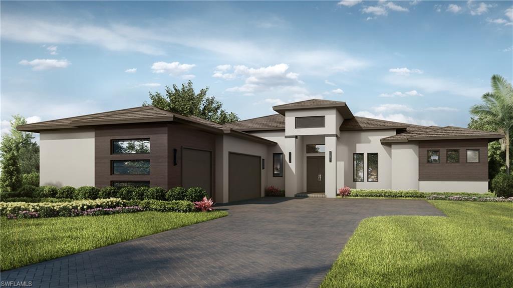 Rendering of finished home