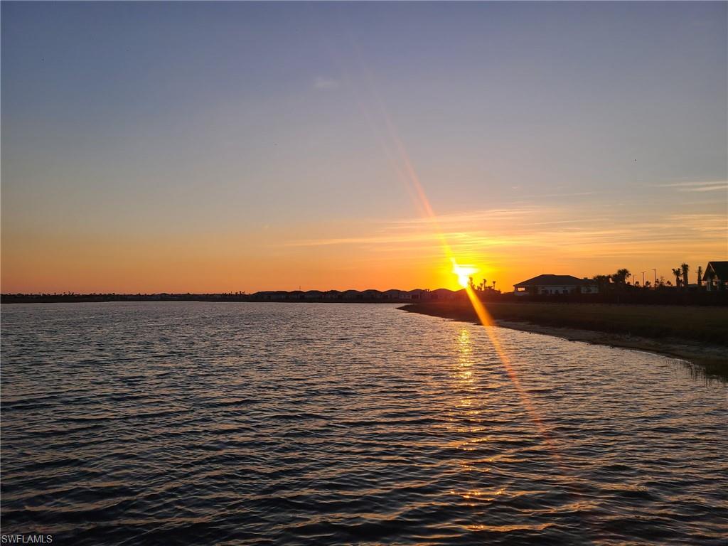 Beautiful sunset view