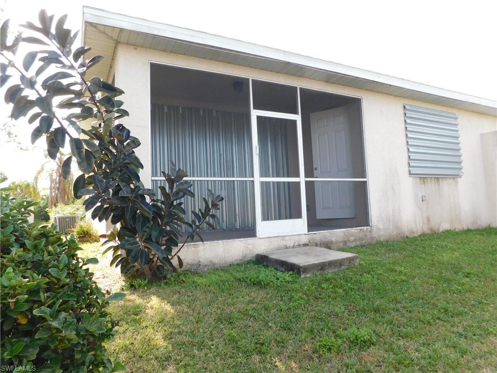 screened porchfacing canal