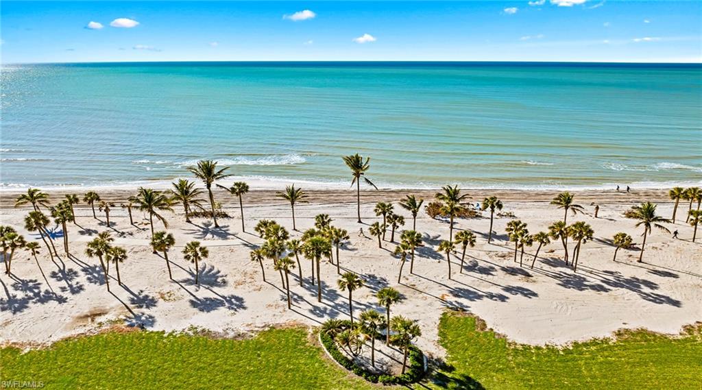 Water view featuring nearby beach