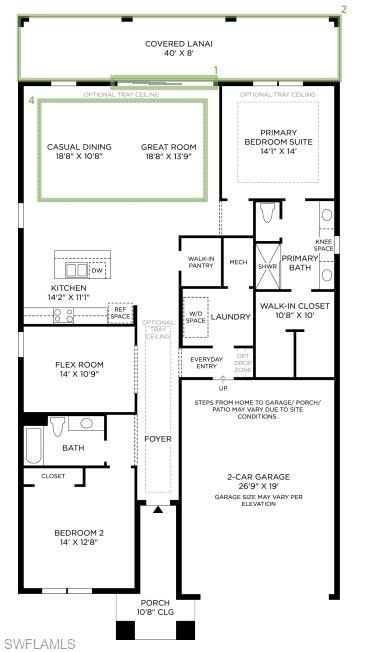 Flatwood Floor Plan