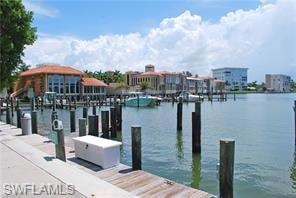 Venetian Bay boat dock area