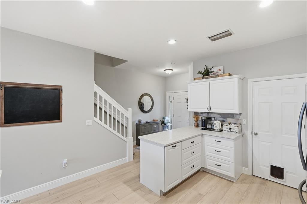 Build in additional kitchen cabinets