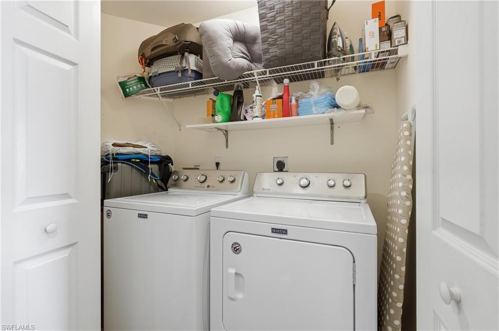 Laundry closet/ 2nd floor