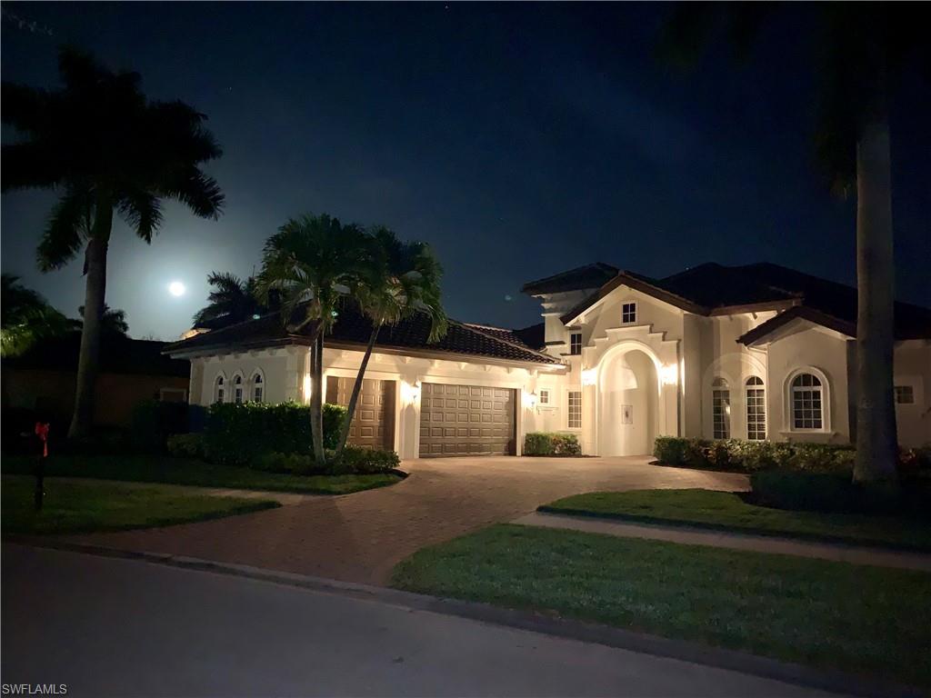 Moonlit night view