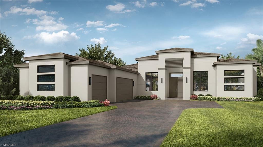 Rendering of completed home