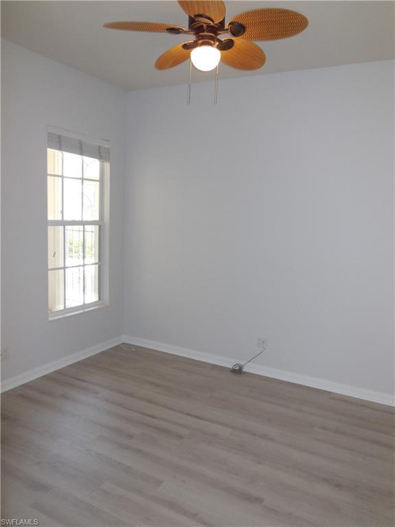 Wood-finish flooring throughout