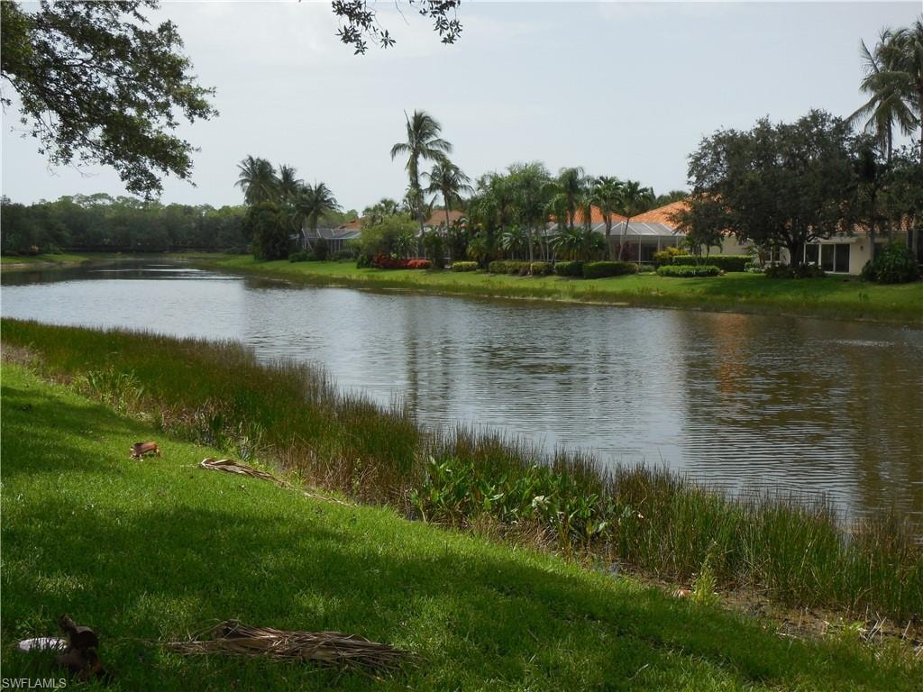 Waterfront property featuring a serene expanse of water with natural vegetation along the banks