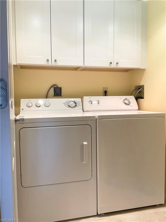 Laundry room with cabinets