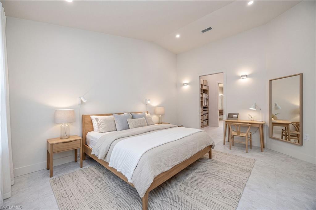 Virtually staged to highlight the generous size, natural light, and possibilities of the primary suite