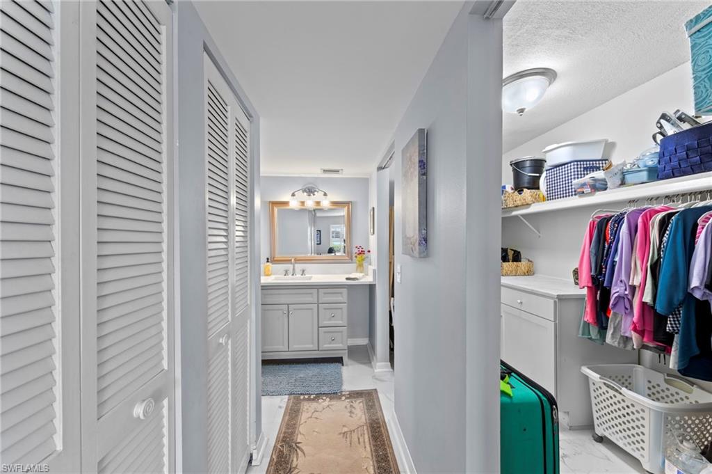 Entrance to guest bathroom
