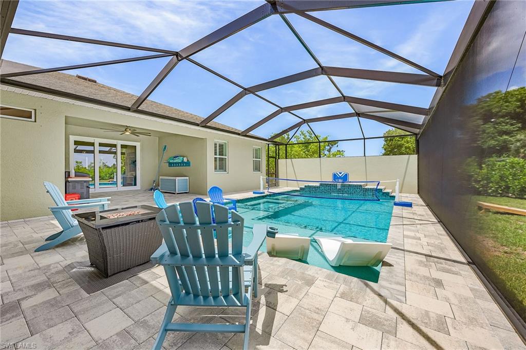 Approximately 1,795 square feet of screened outdoor living space, offering one of the largest lanai areas available in this price range.