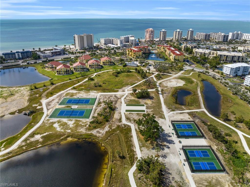 The Park includes the amenities of Tennis, Picklebal, and boccee