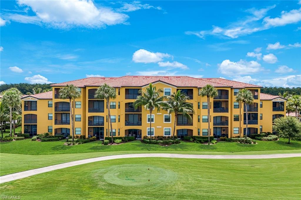 Rear View of Home Showing View of the Golf Course
