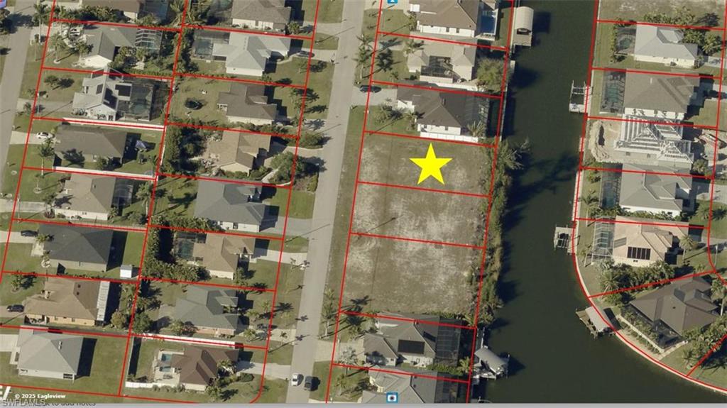 Map / location featuring property boundaries highlighted