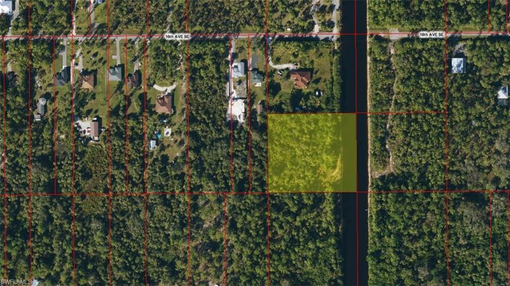 Map / location featuring property parcel outlined