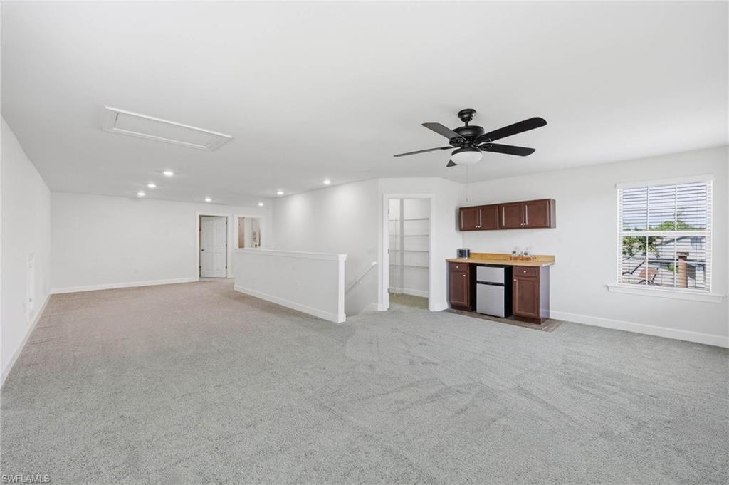 Media Room, Guest or extended family area, kid zone, billiards or card room you decide.