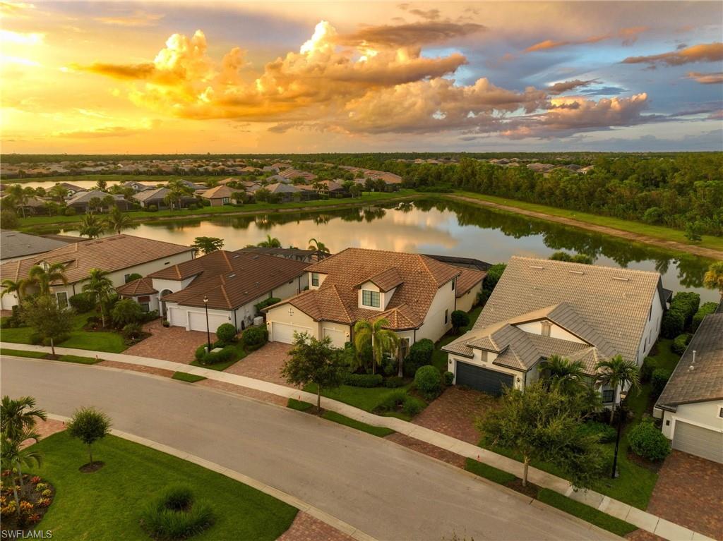 Aerial location at the end of the community
