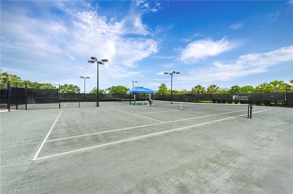 Tennis courts