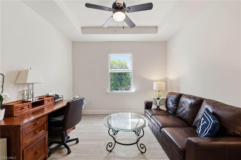 Flex space to use as a den, home office, craft room, play room or additional TV room your choice
