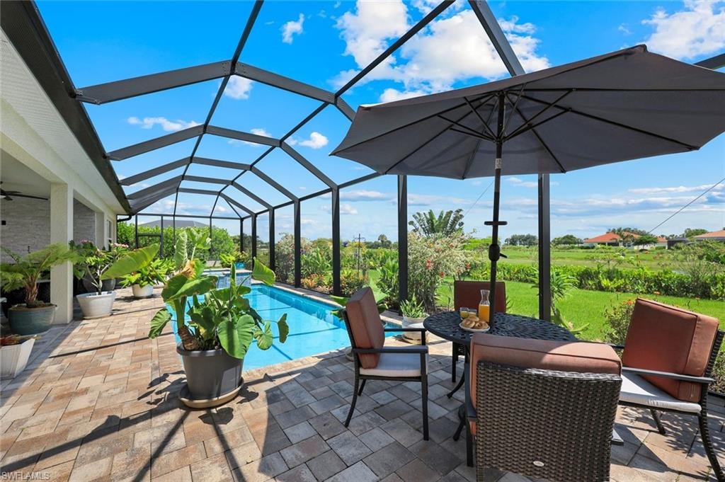 SOLAR HEATED POOL