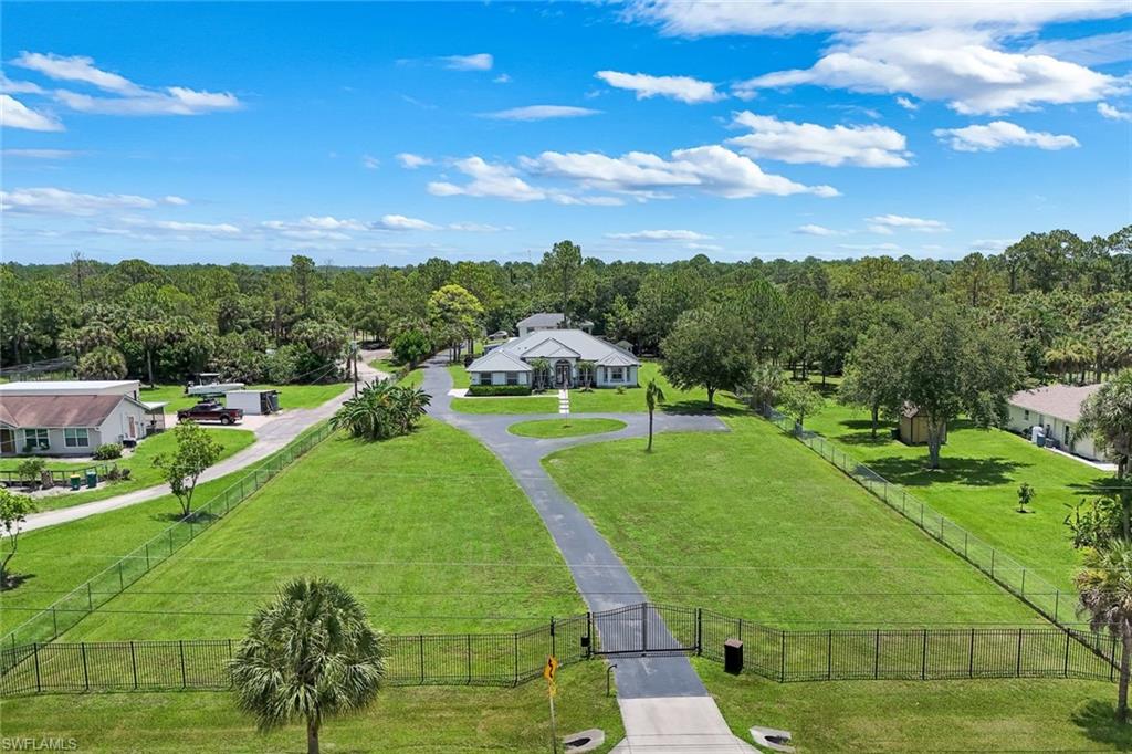 Arial View of House